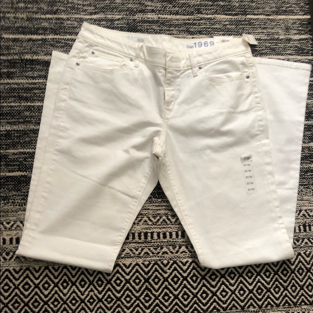 COPY - GAP Vintage White Sexy Bootcut Jeans